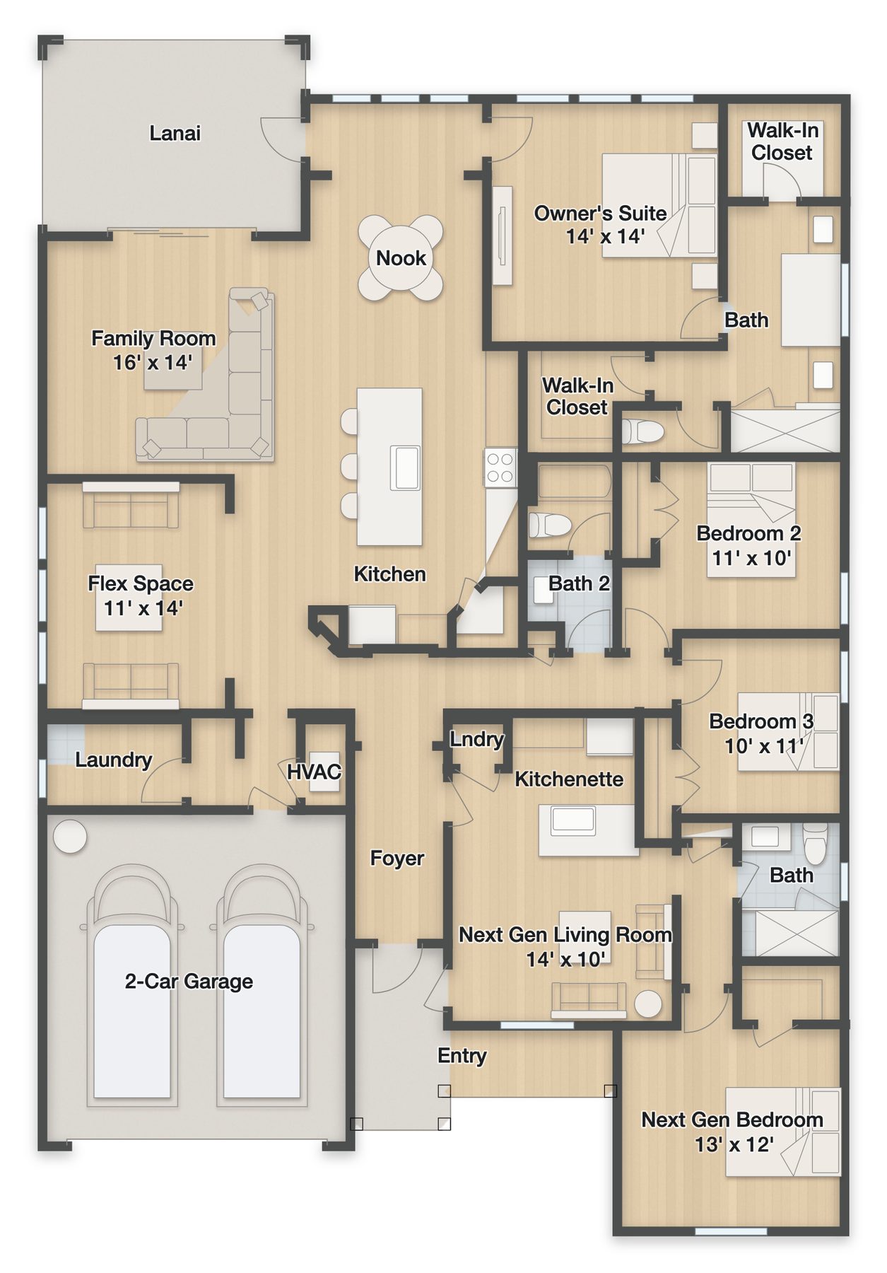 Planta Riviera · 1º andar