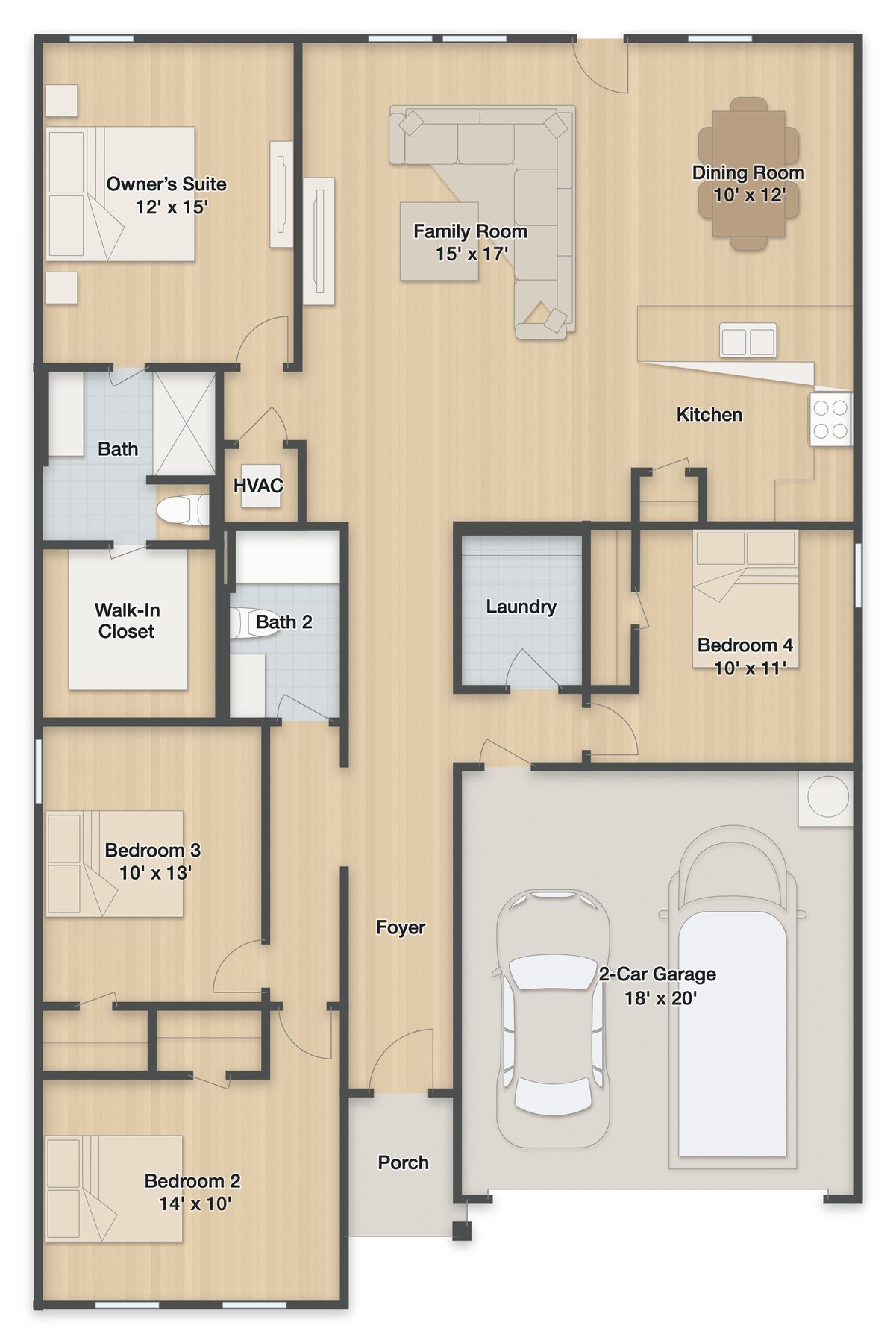 Planta Dimaggio · 1º andar