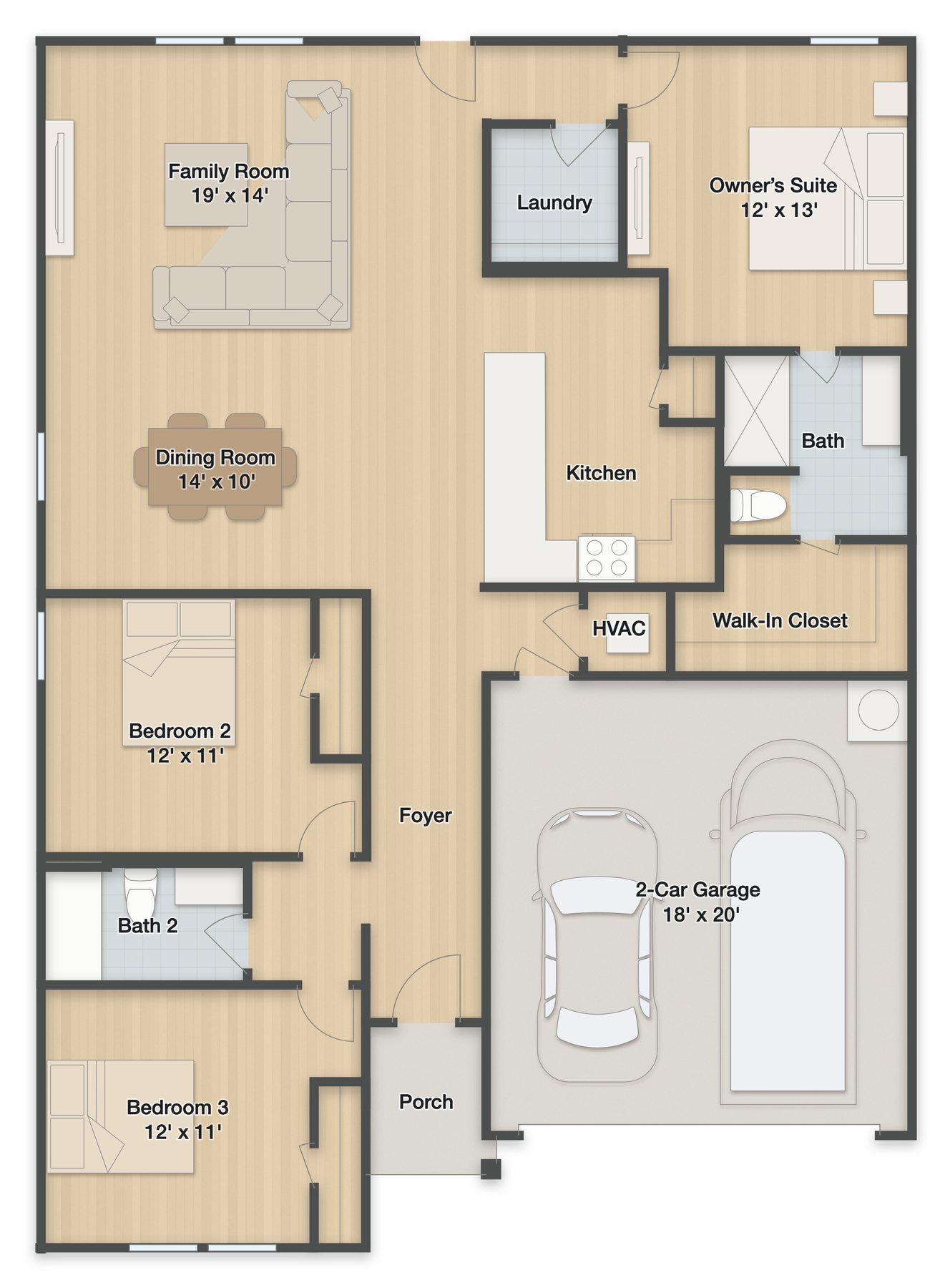 Planta Mays · 1º andar
