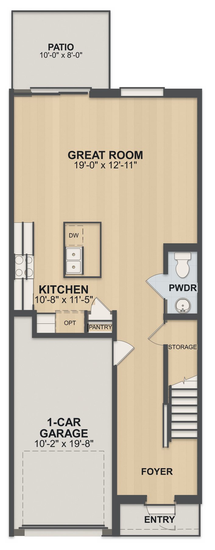 Planta Santa Rosa · 1º andar
