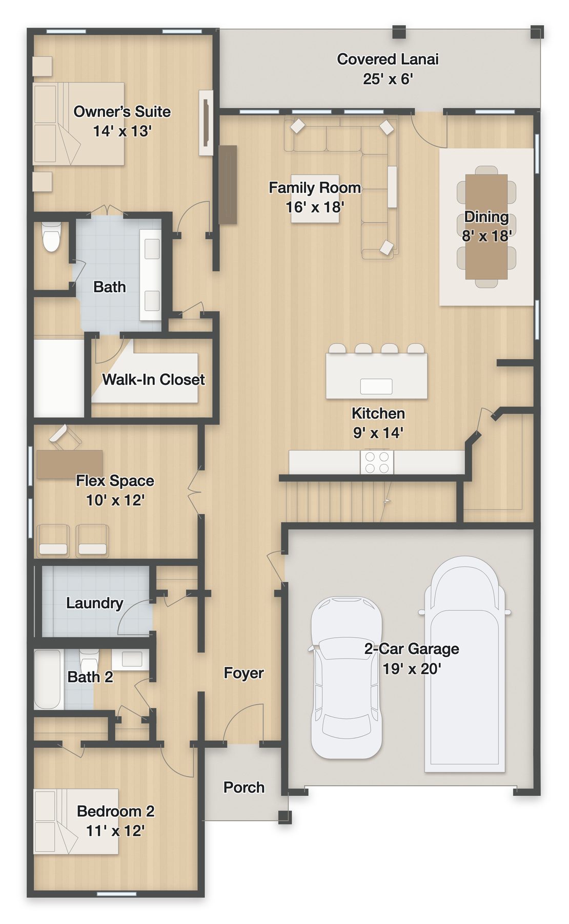 Planta Dylan II · 1º andar