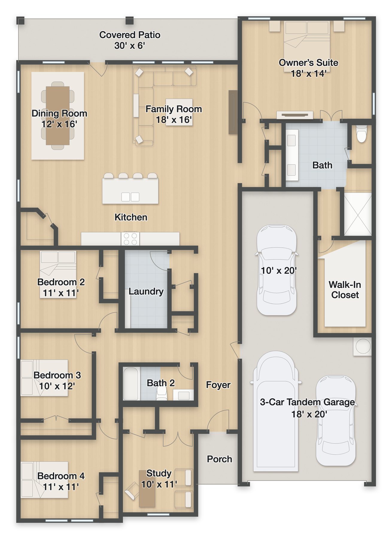 Planta Heston · 1º andar