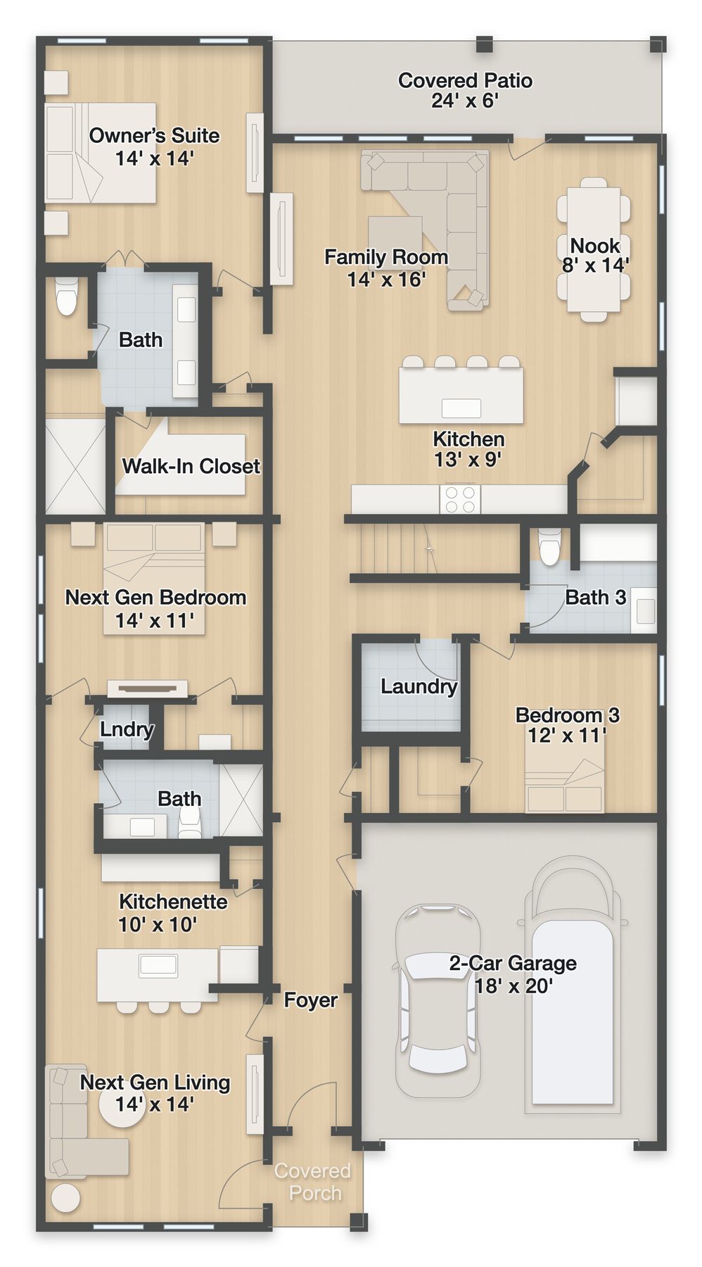 Planta Steely II · 1º andar