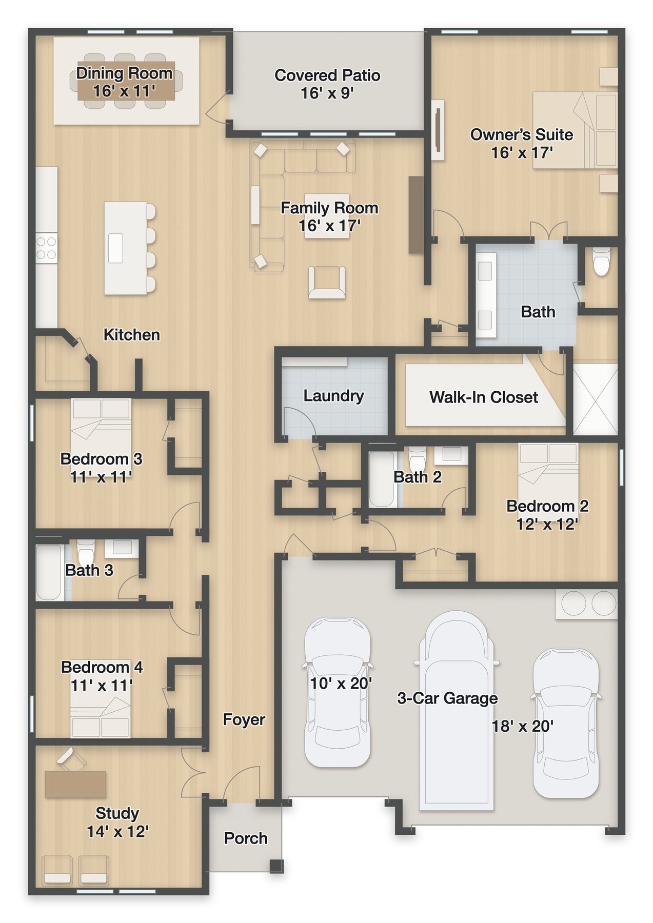 Planta Bogart · 1º andar