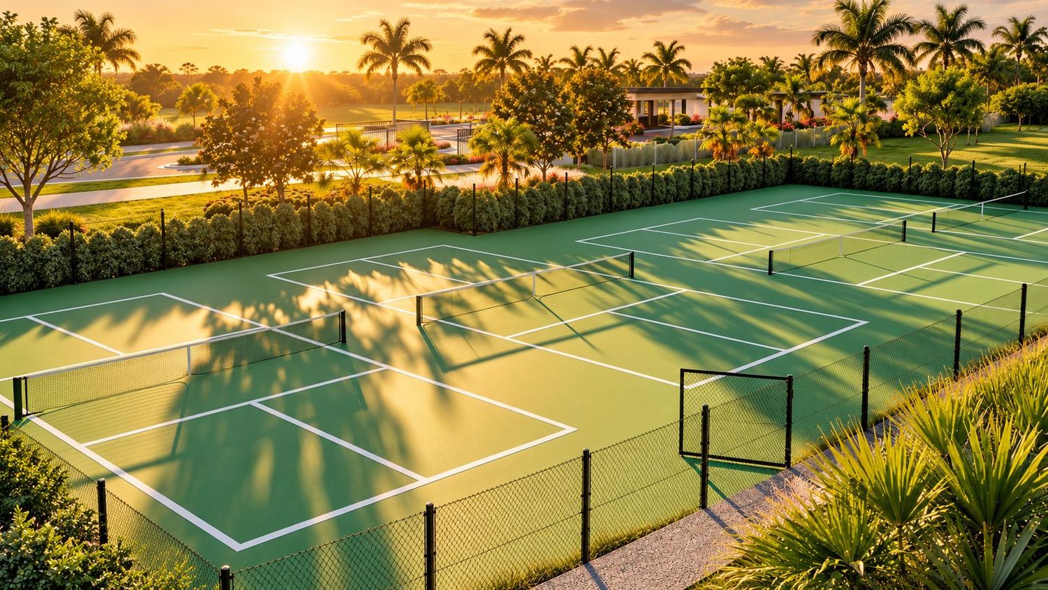 Quadras de pickleball