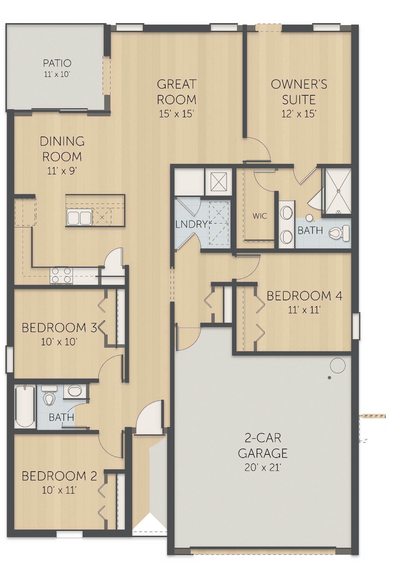 Planta Bradley · 1º andar