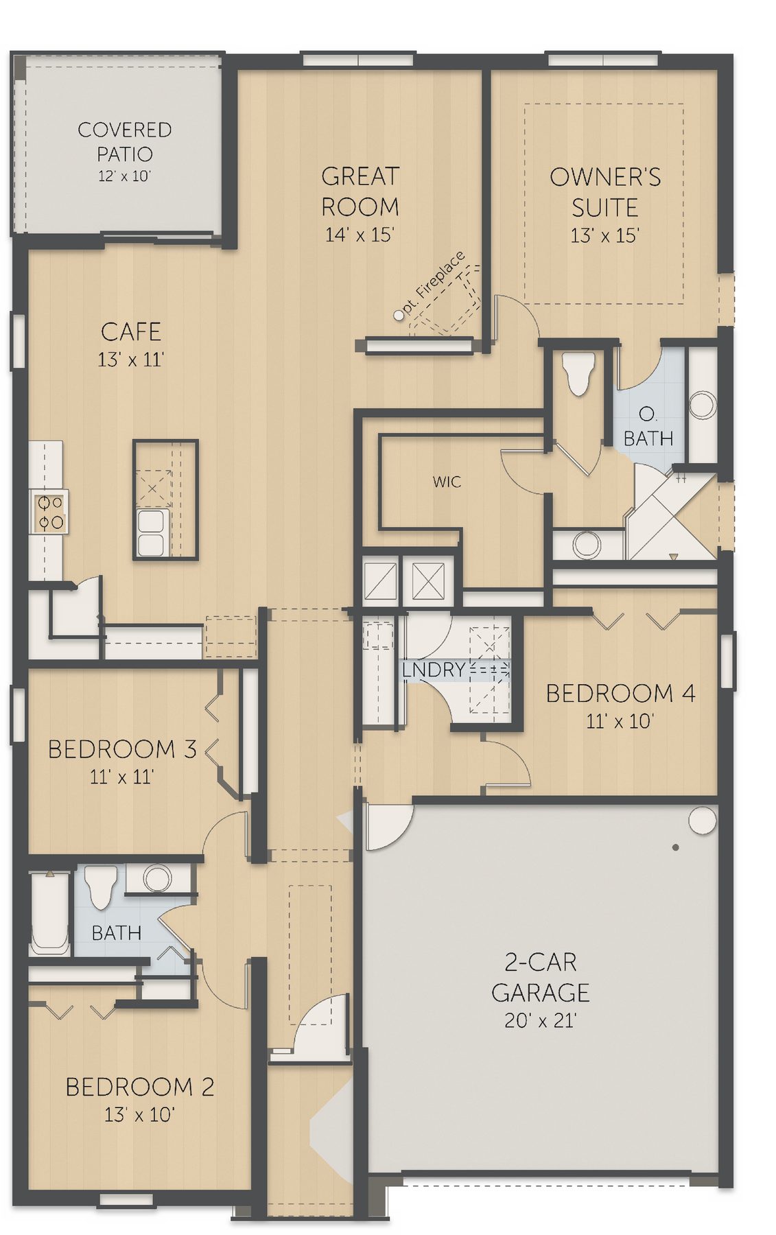 Planta Mulberry · 1º andar