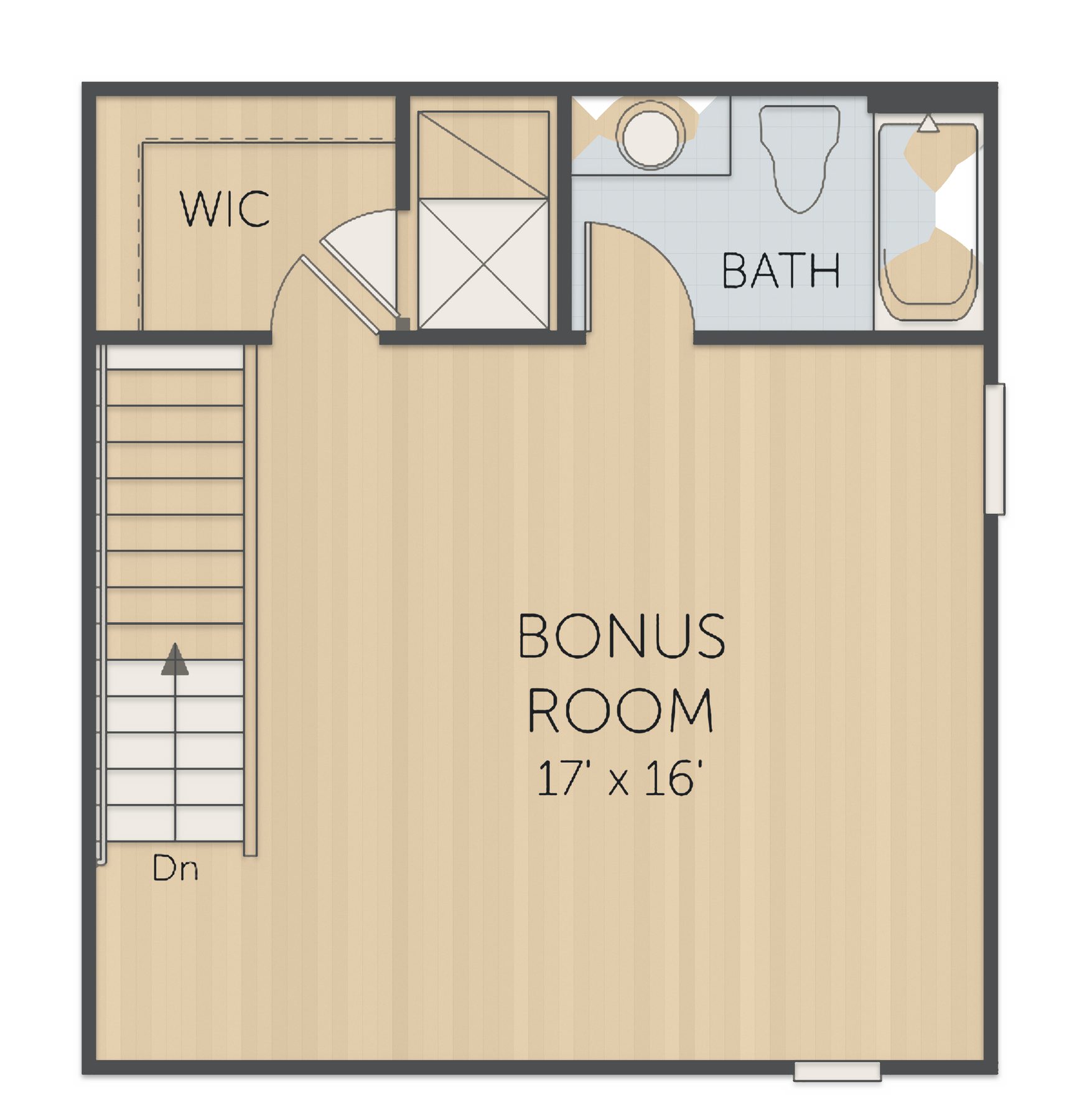 Planta Lexington com Bonus · 2º andar