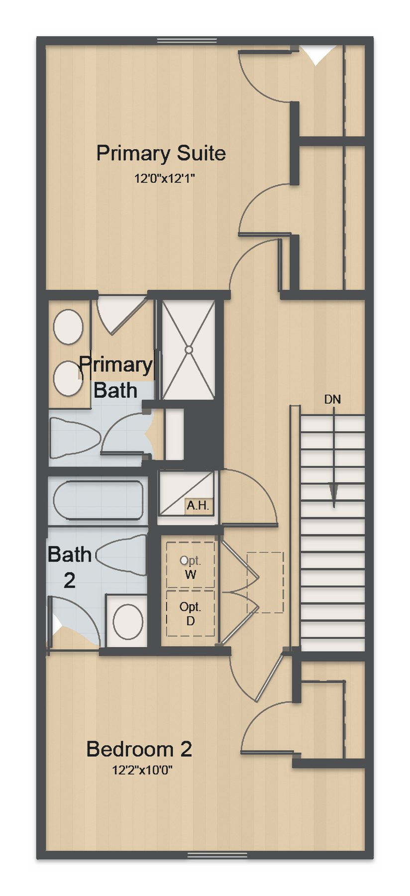 Planta Hemlock · 2º andar