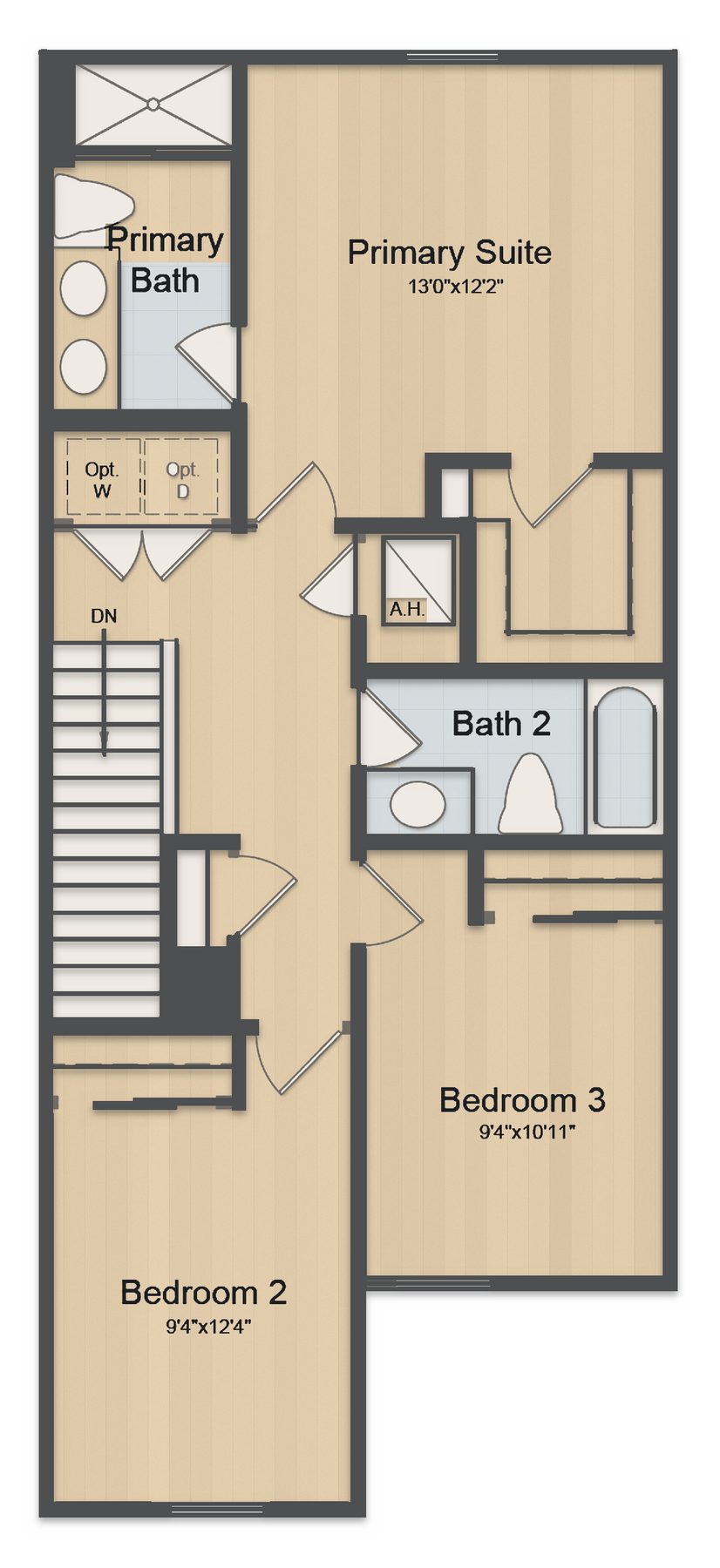 Planta Jacaranda · 2º andar