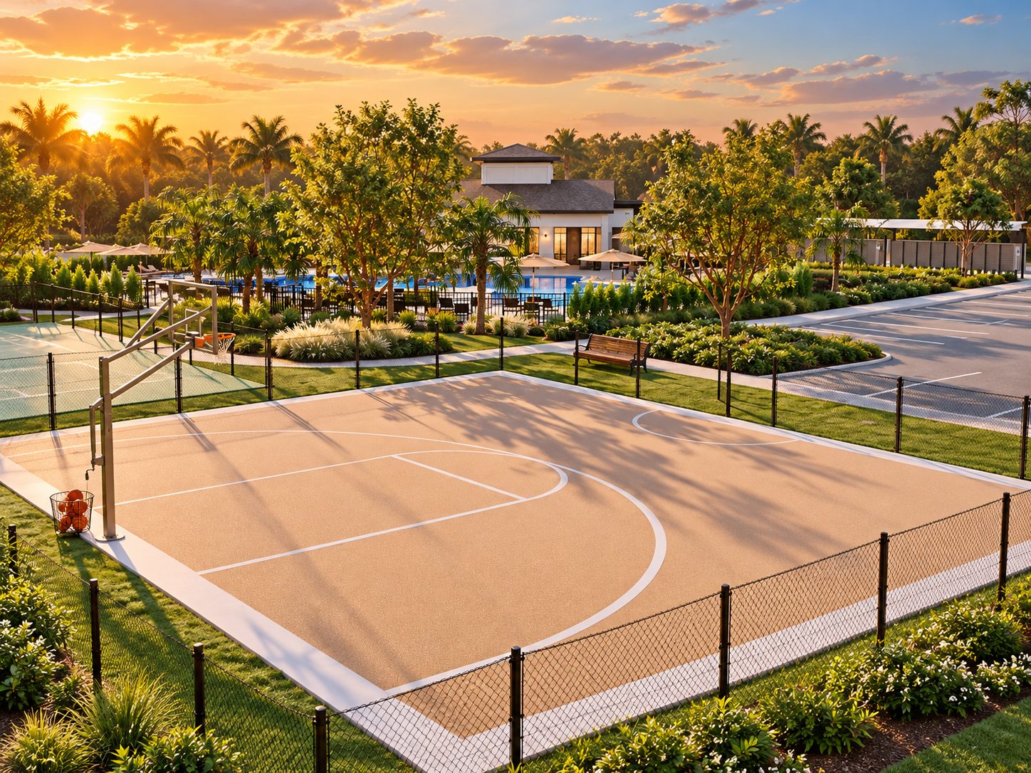 Quadra de basquete