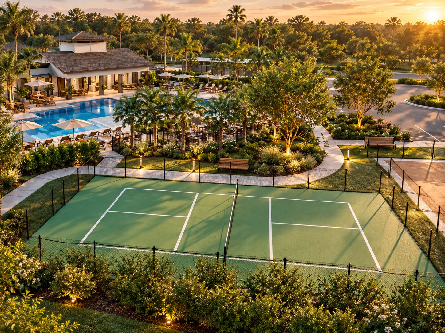 Quadra de pickleball