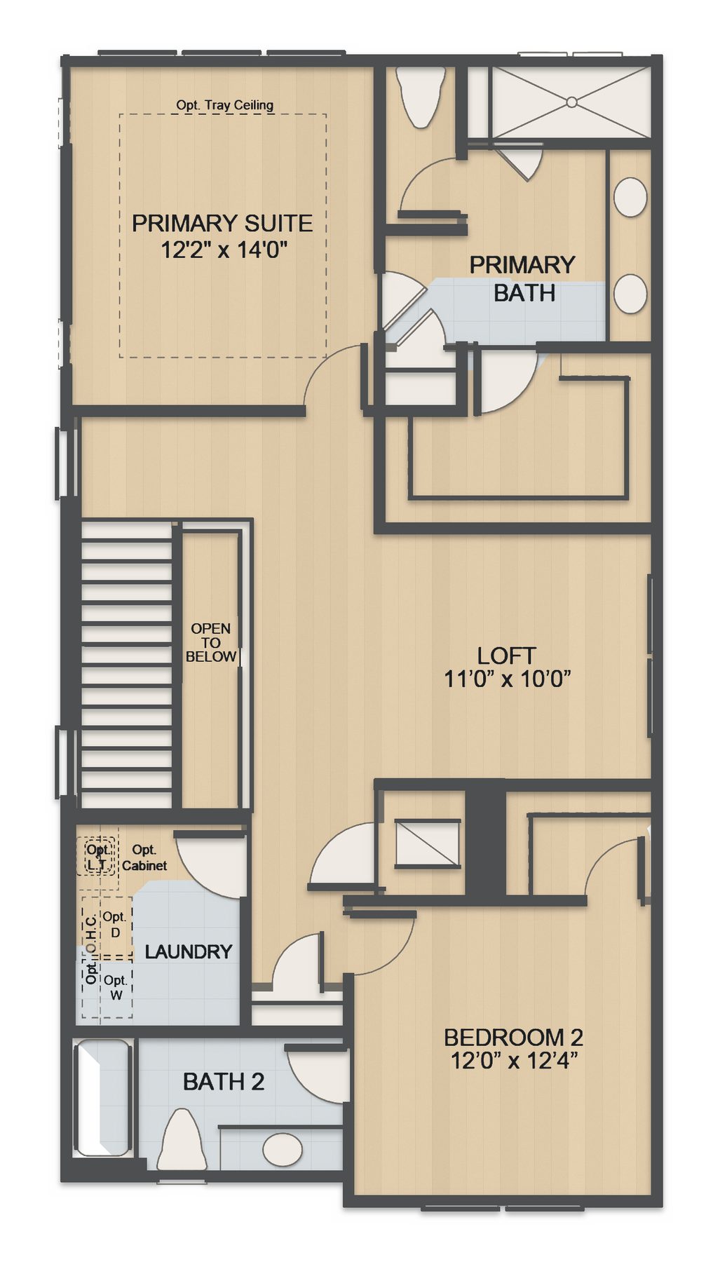 Planta Ashwood · 2º andar