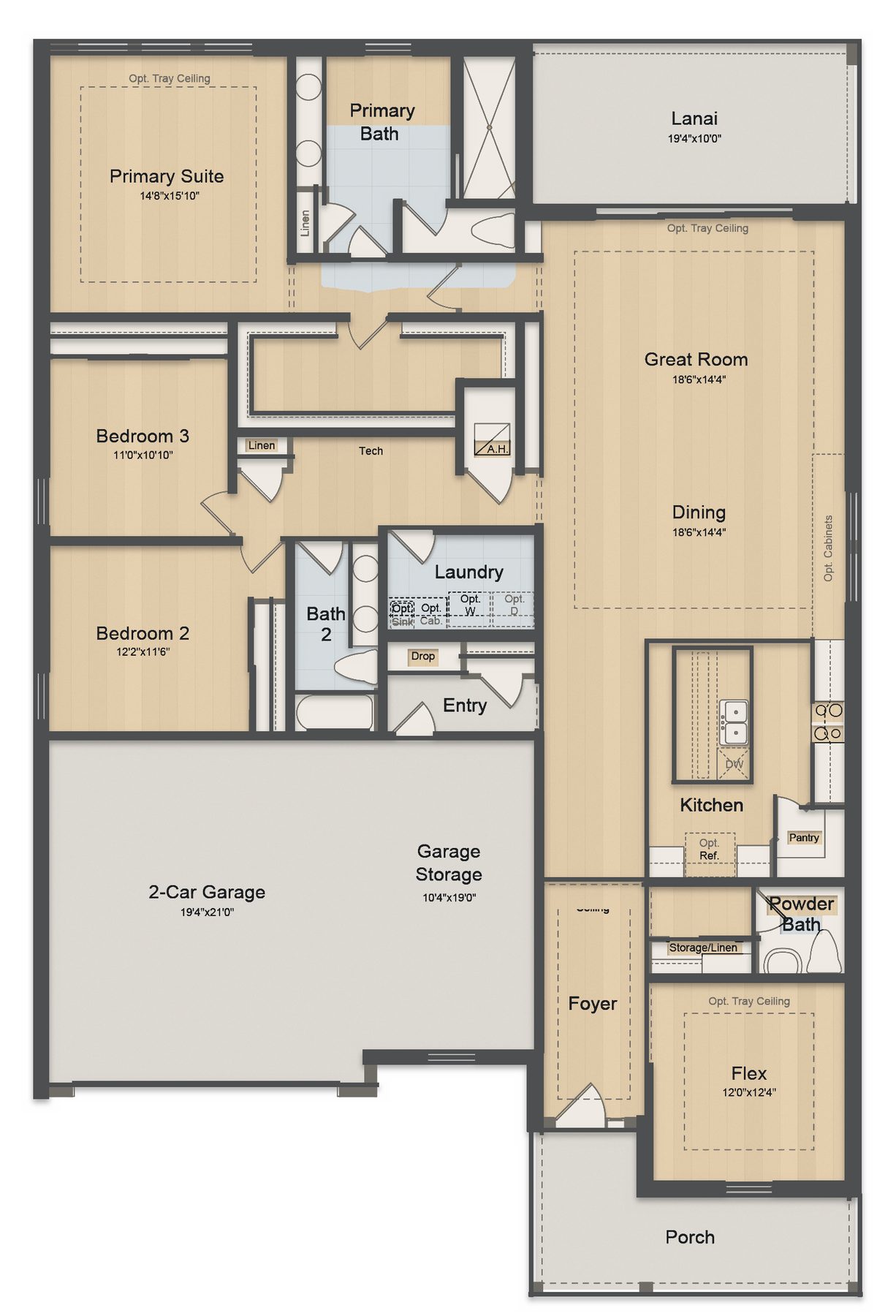 Planta Astoria · 1º andar