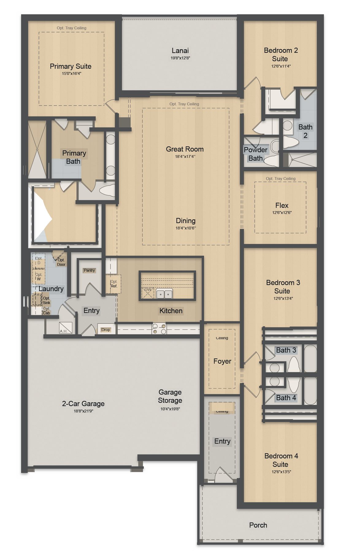 Planta Bradley · 1º andar