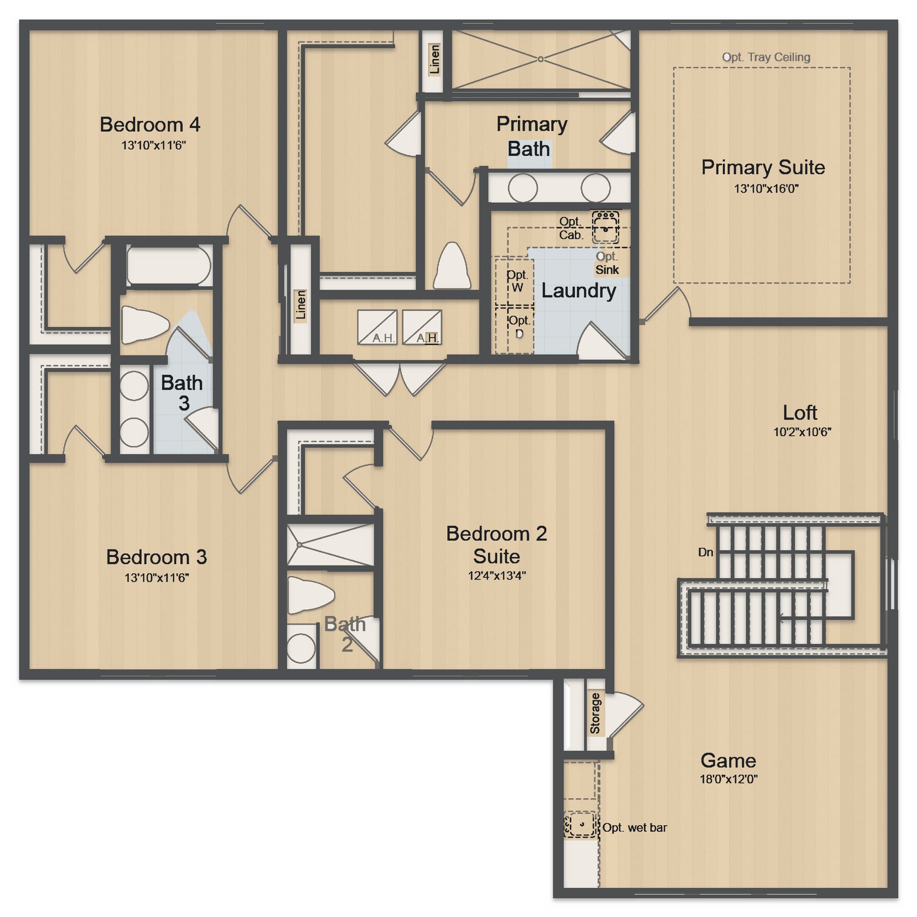 Planta Key West · 2º andar