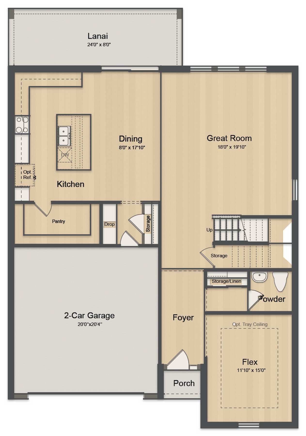 Planta Monterey · 1º andar