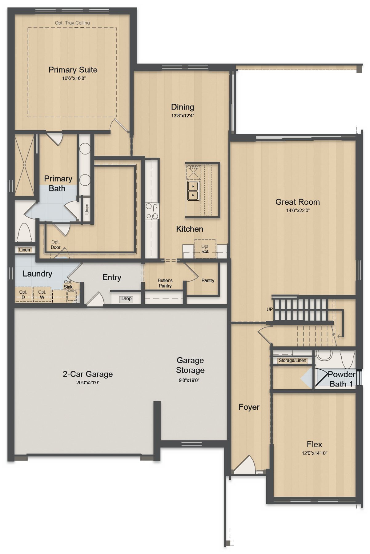 Planta Nantucket · 1º andar