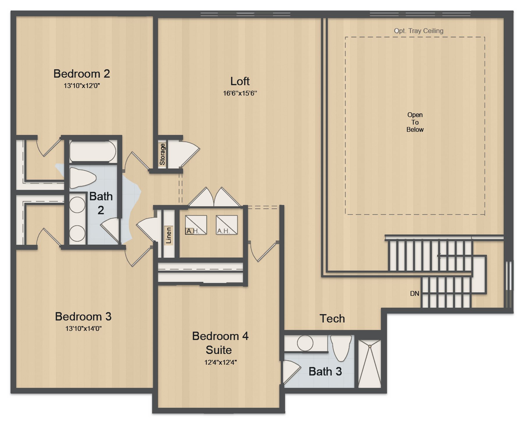 Planta Nantucket · 2º andar