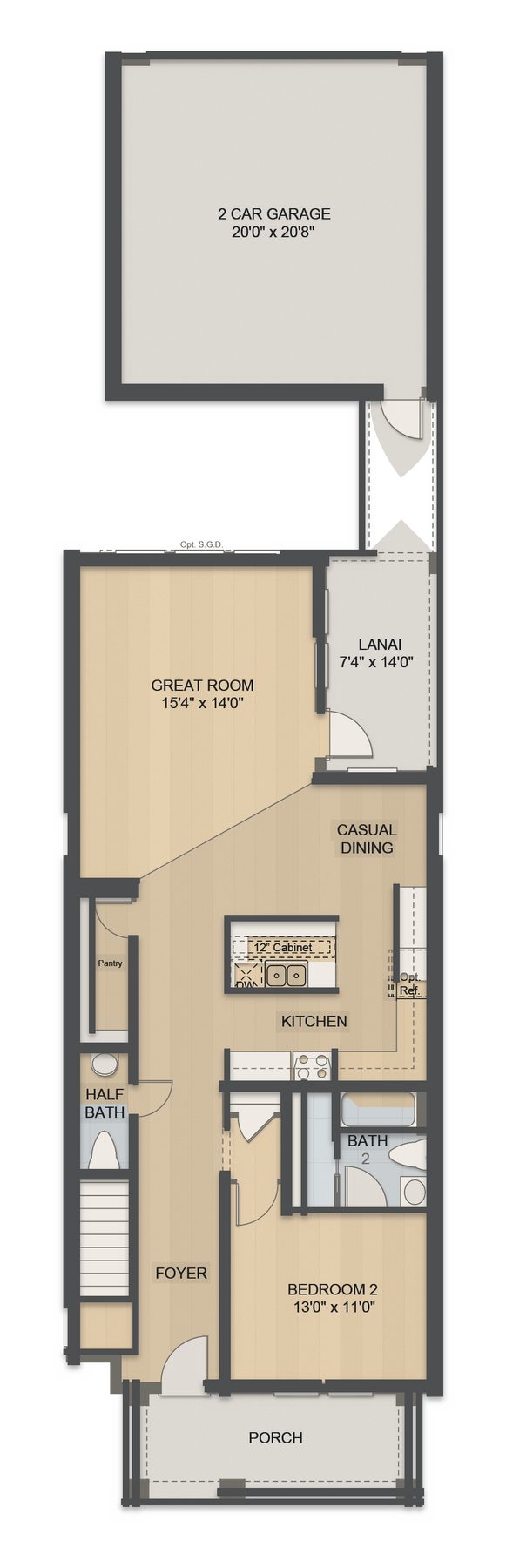 Planta Newberry · 1º andar