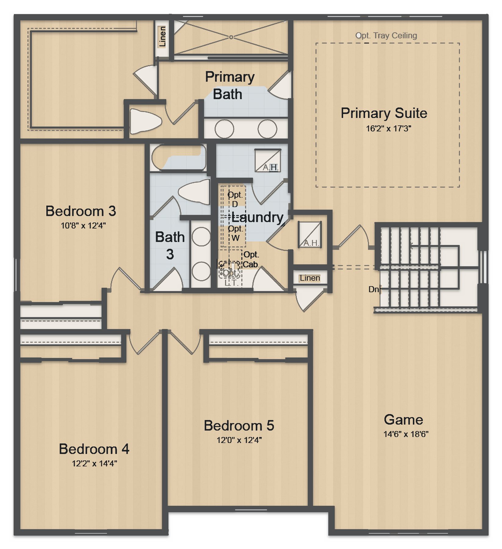 Planta Seaside · 2º andar
