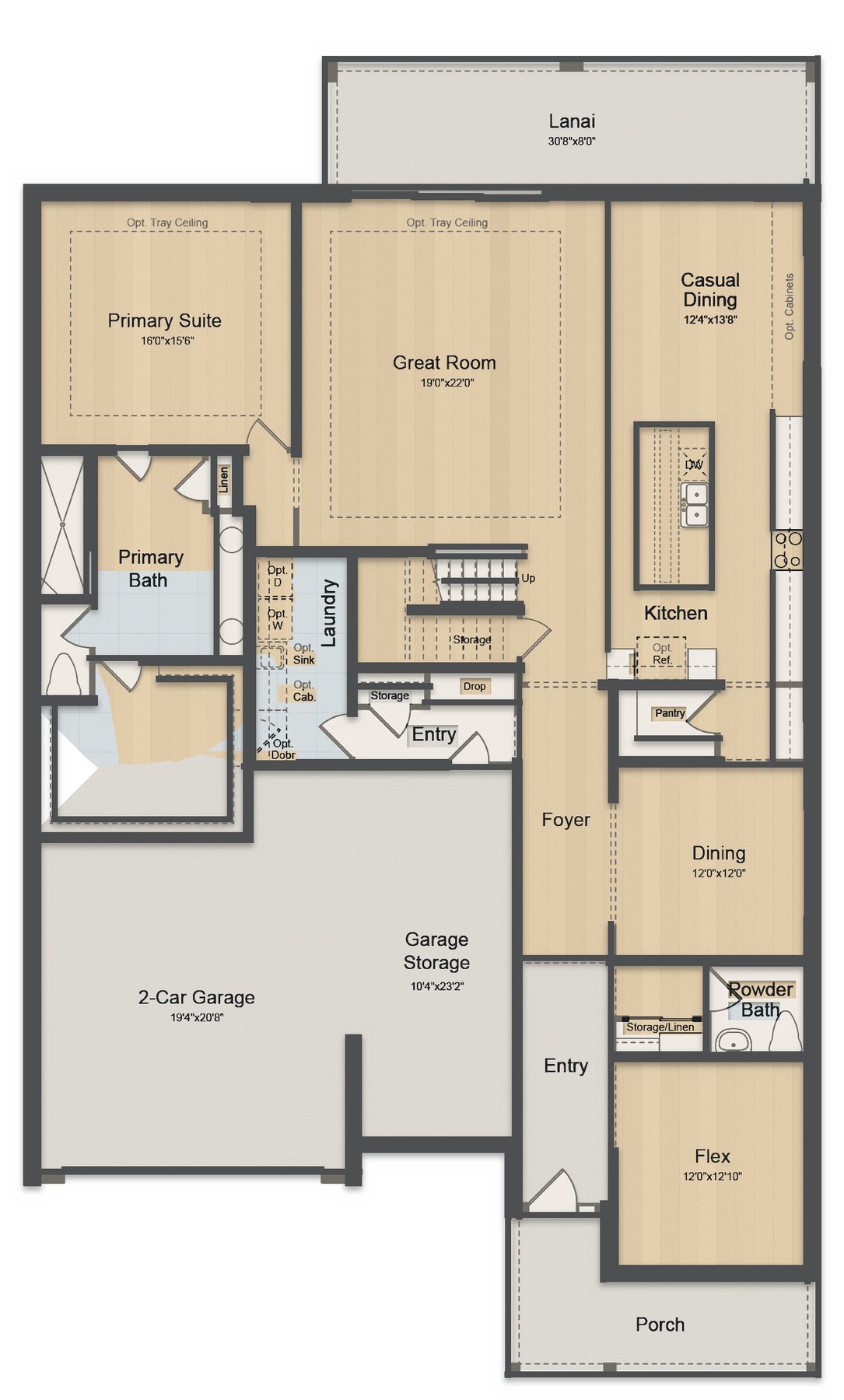 Planta Waikiki · 1º andar