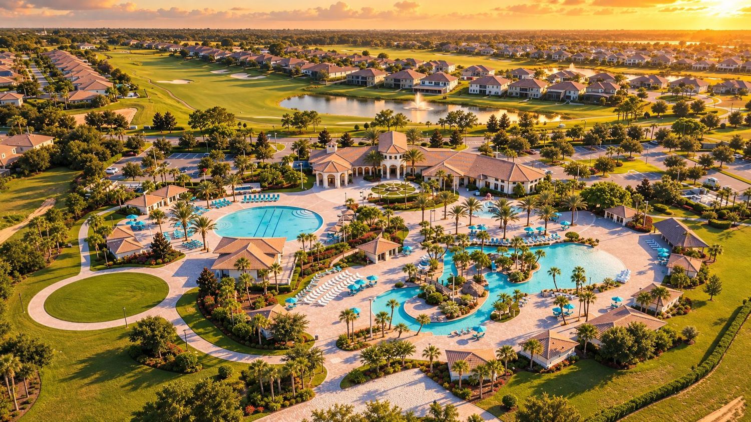 Resort e golfe na região de Davenport