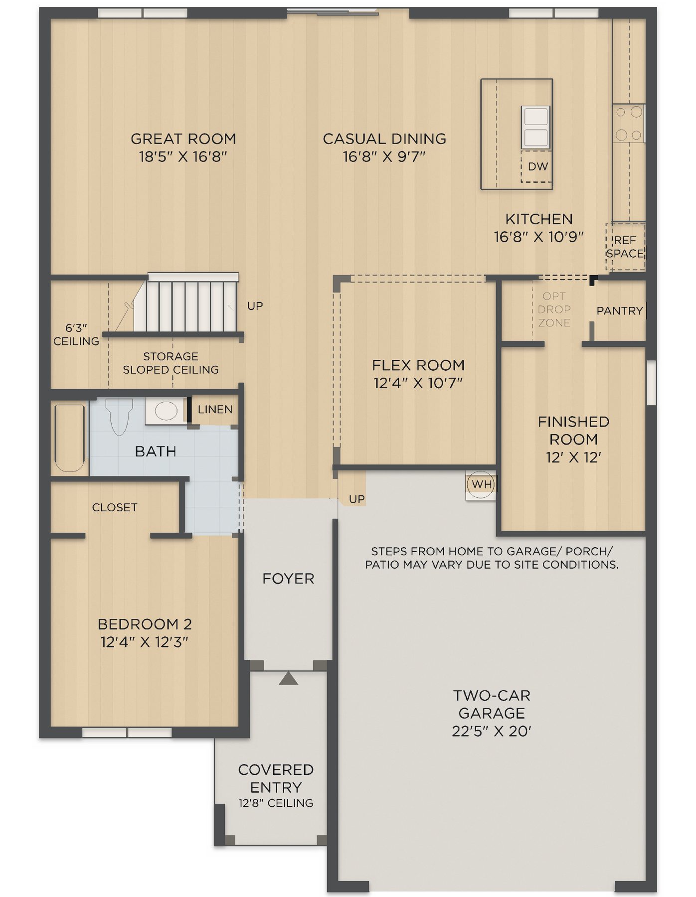 Planta Ferncroft · 1º andar