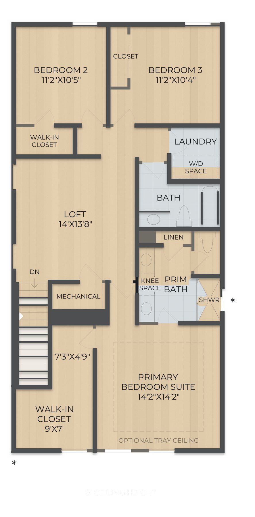 Planta Montpelier · 2º andar