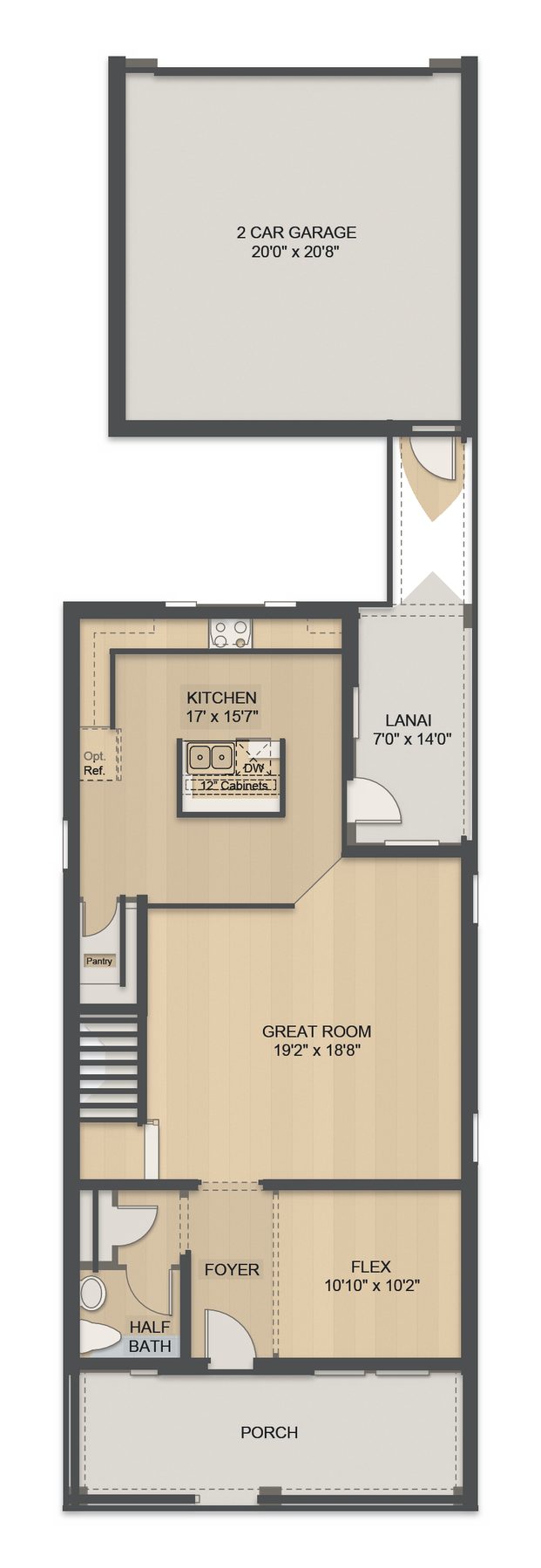 Planta Ashwood · 1º andar