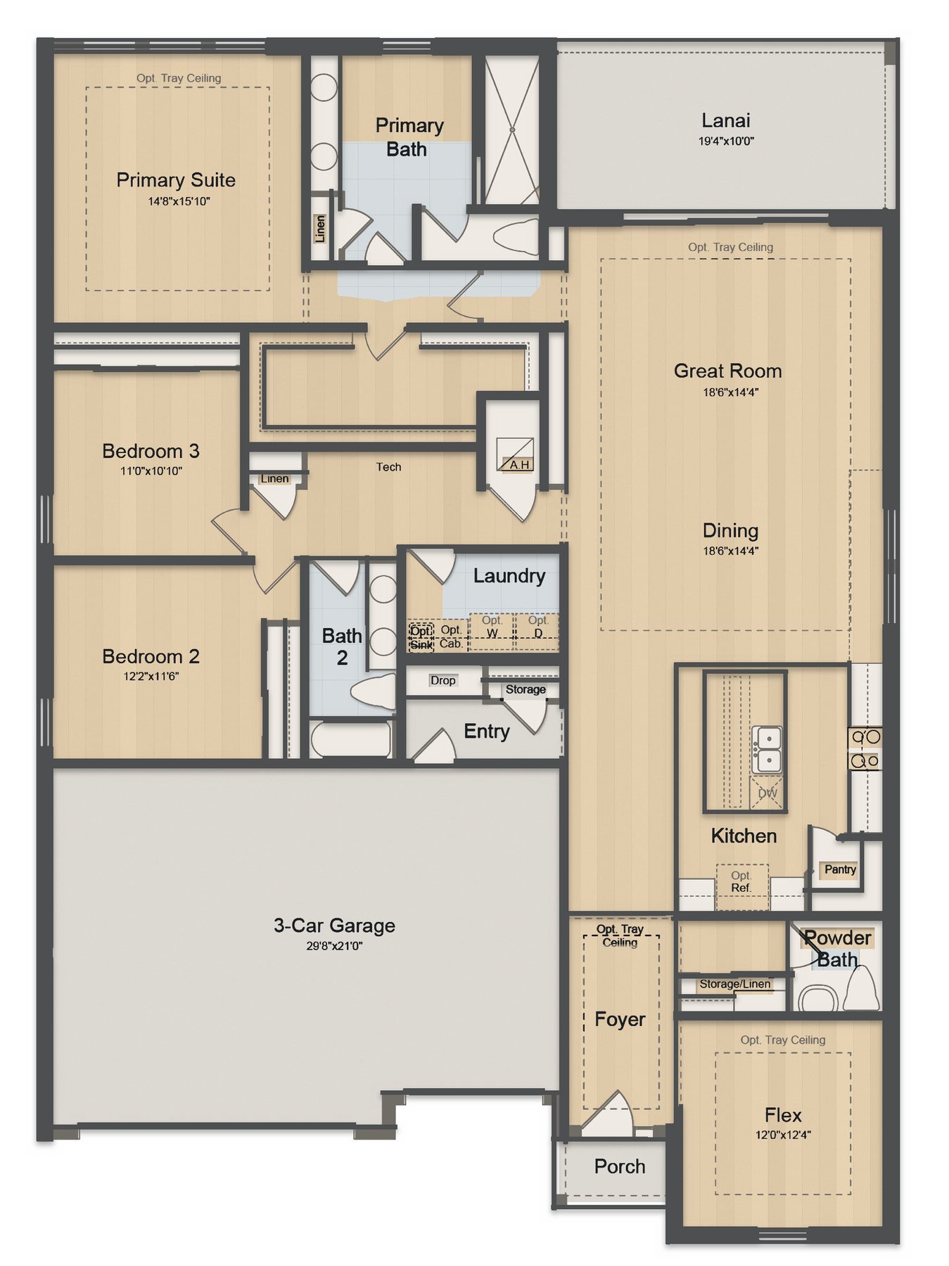 Planta Astoria · 1º andar
