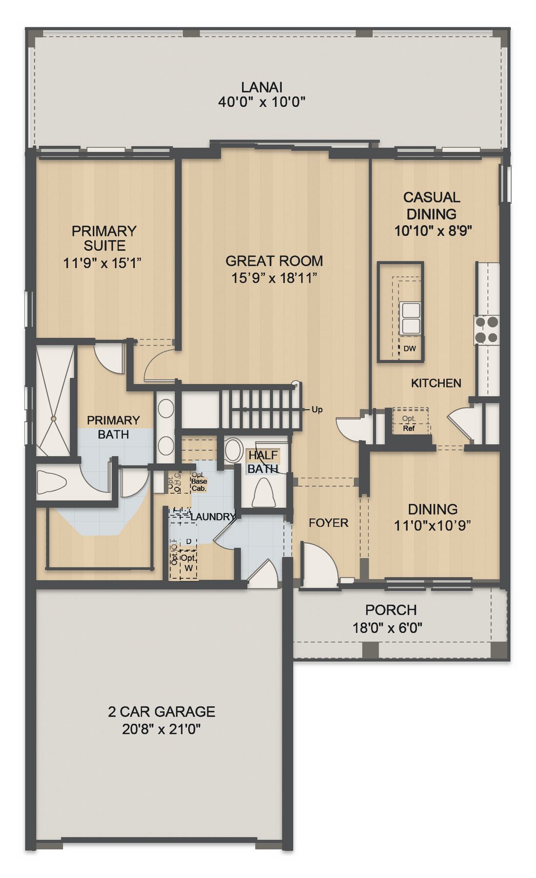Planta Bahama · 1º andar