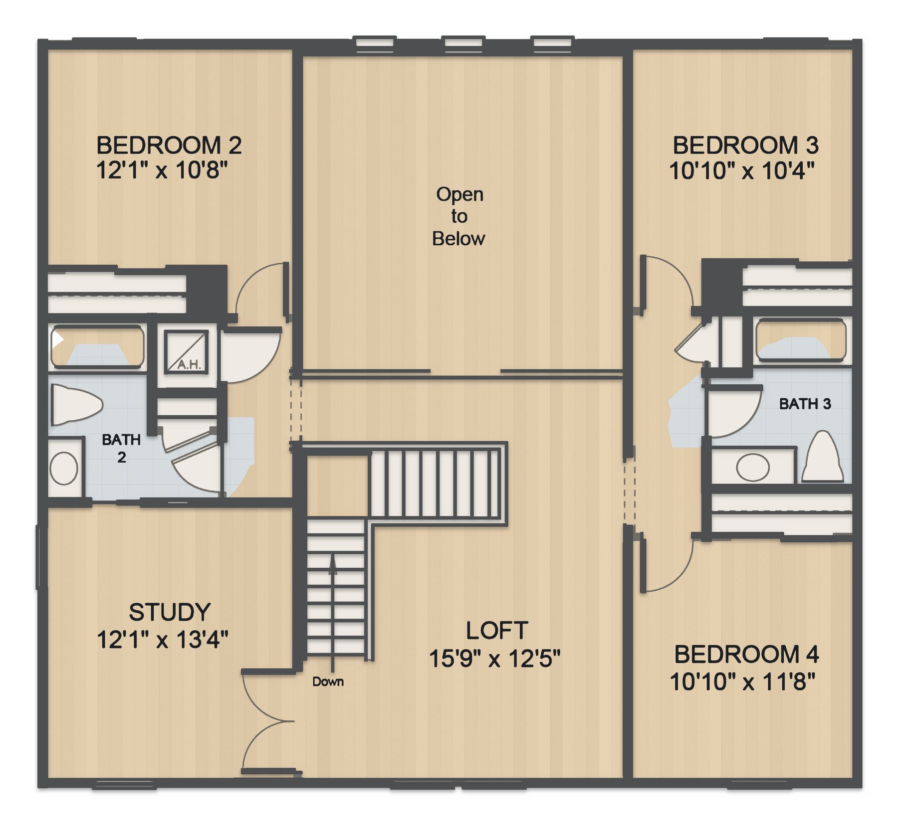 Planta Bahama · 2º andar