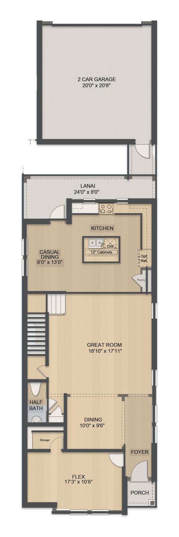 Planta Baldwin · 1º andar