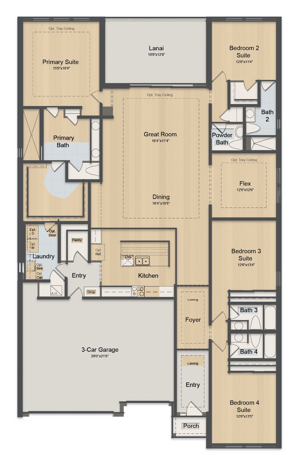 Planta Bradley · 1º andar
