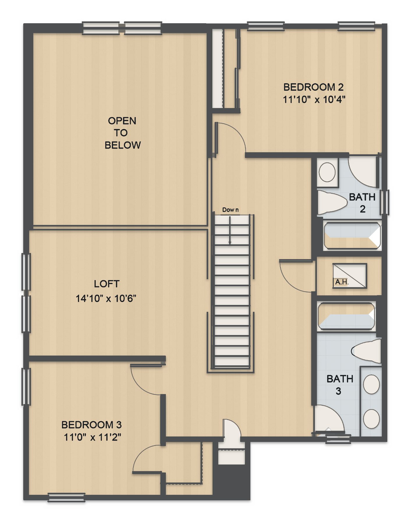 Planta Captiva · 2º andar