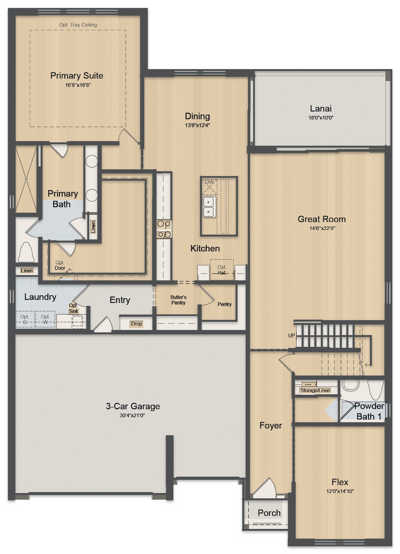 Planta Nantucket · 1º andar