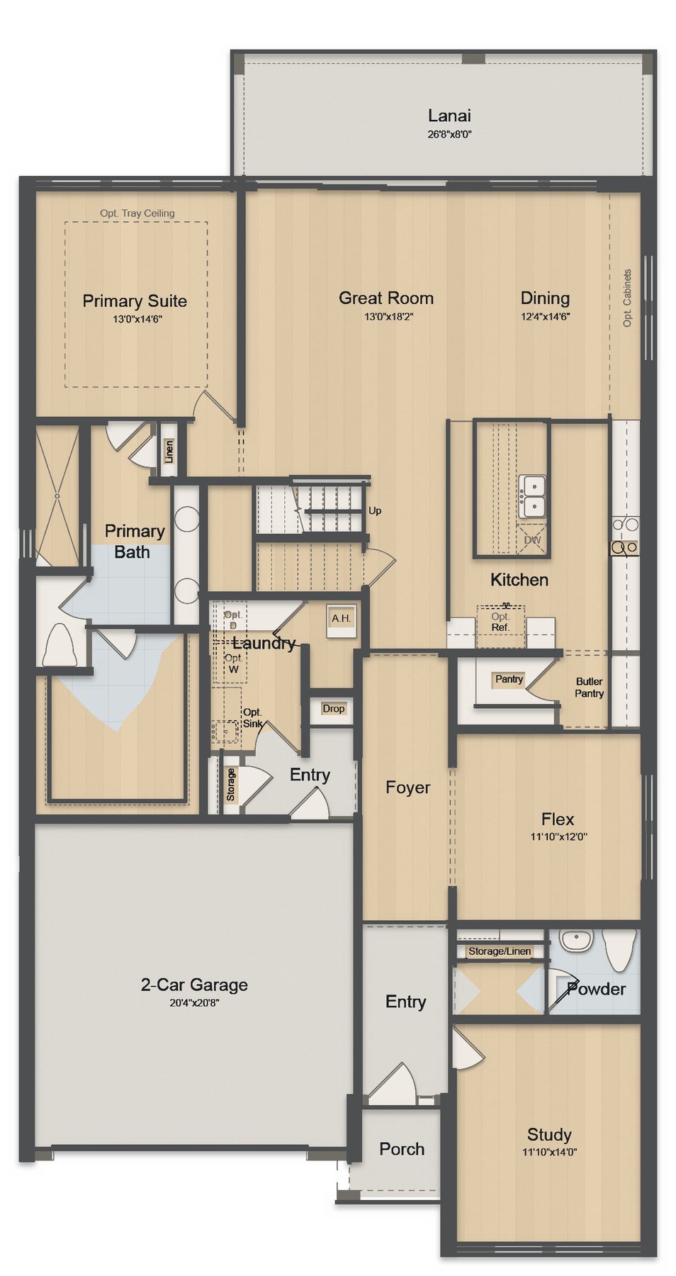 Planta Tybee · 1º andar
