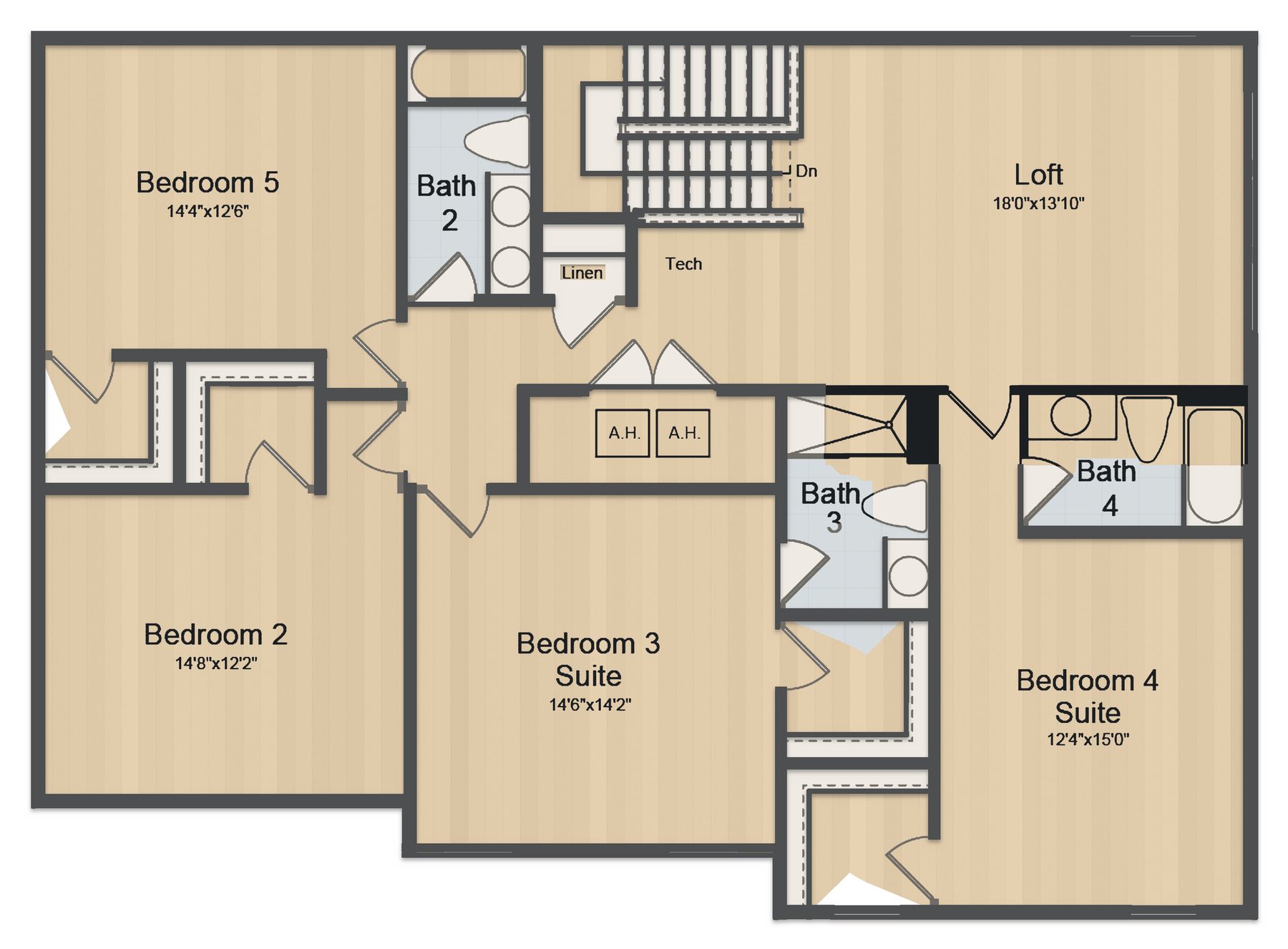 Planta Waikiki · 2º andar