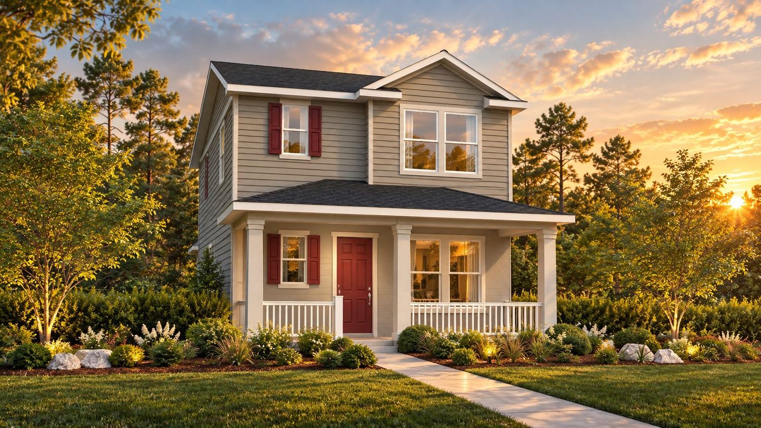 Fachada da planta Ashwood