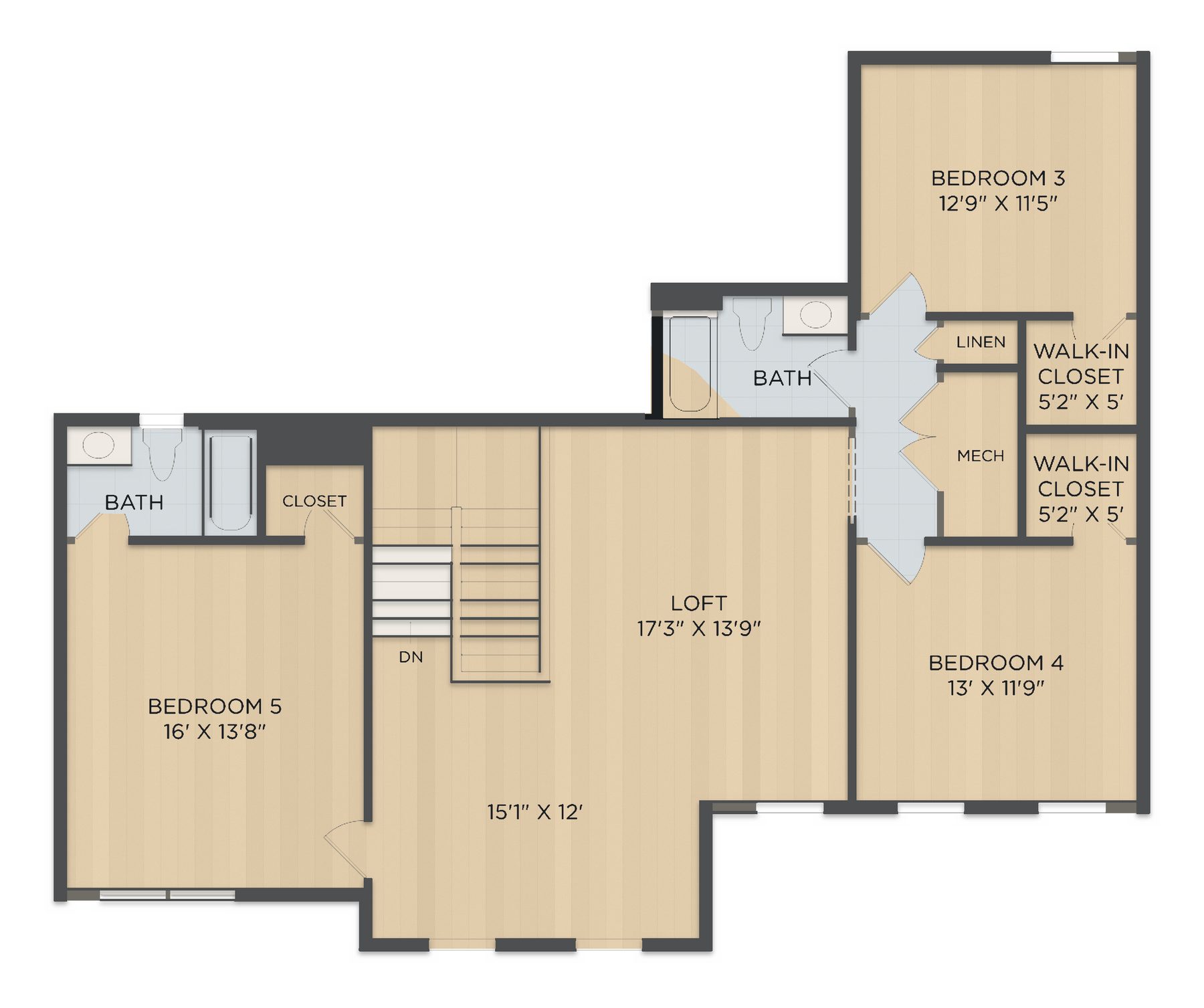 Planta Bronte · 2º andar