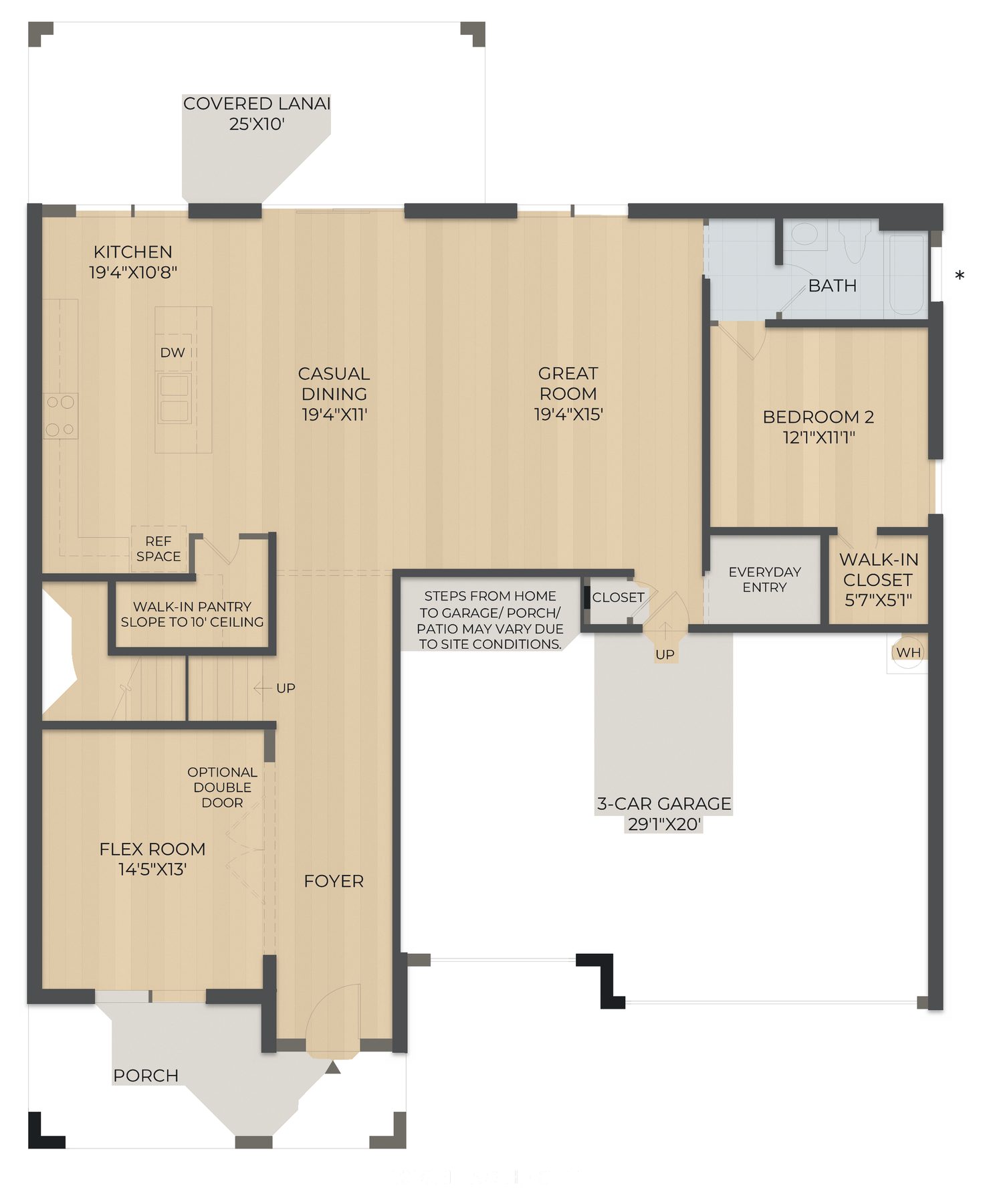 Planta Kestrel · 1º andar