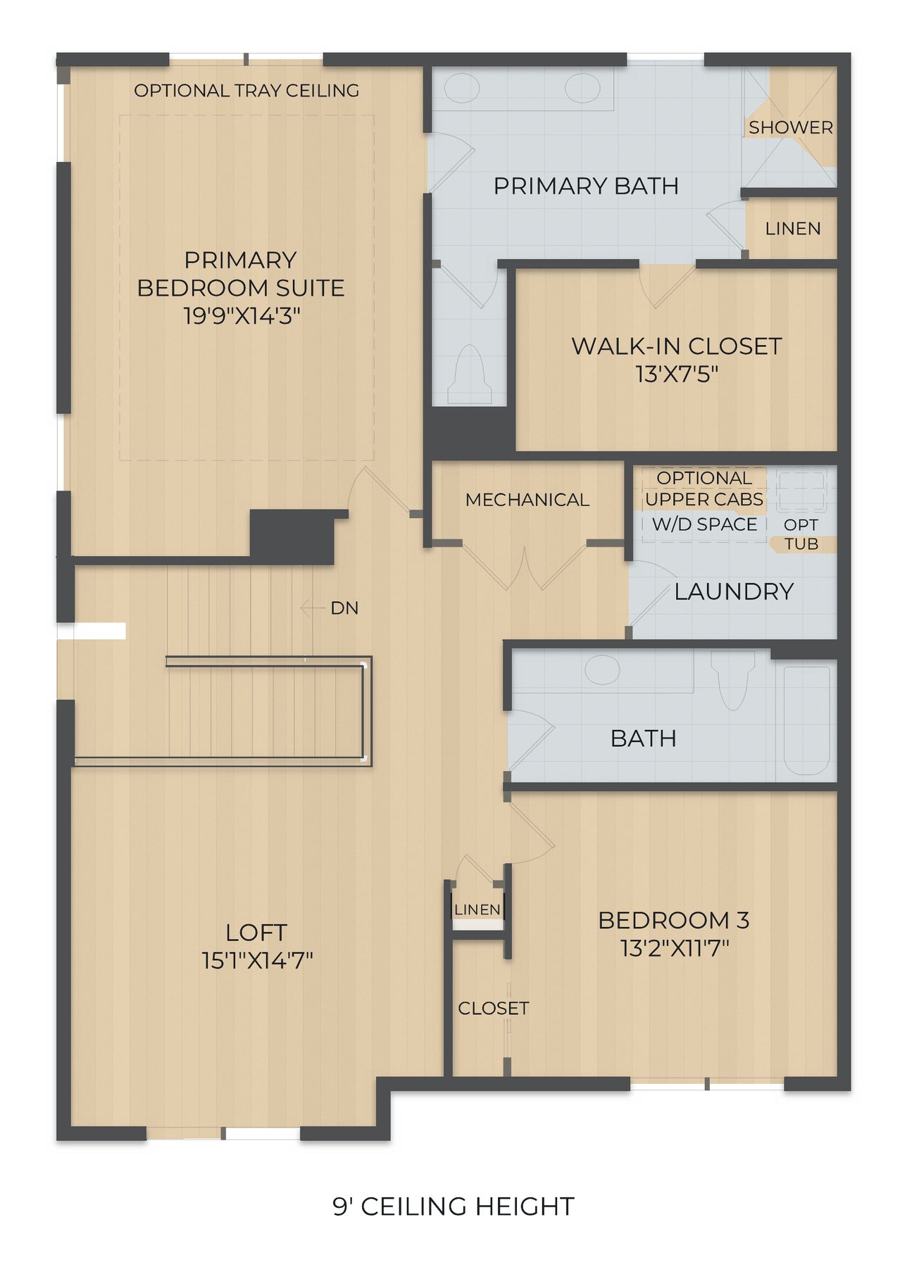 Planta Kestrel · 2º andar