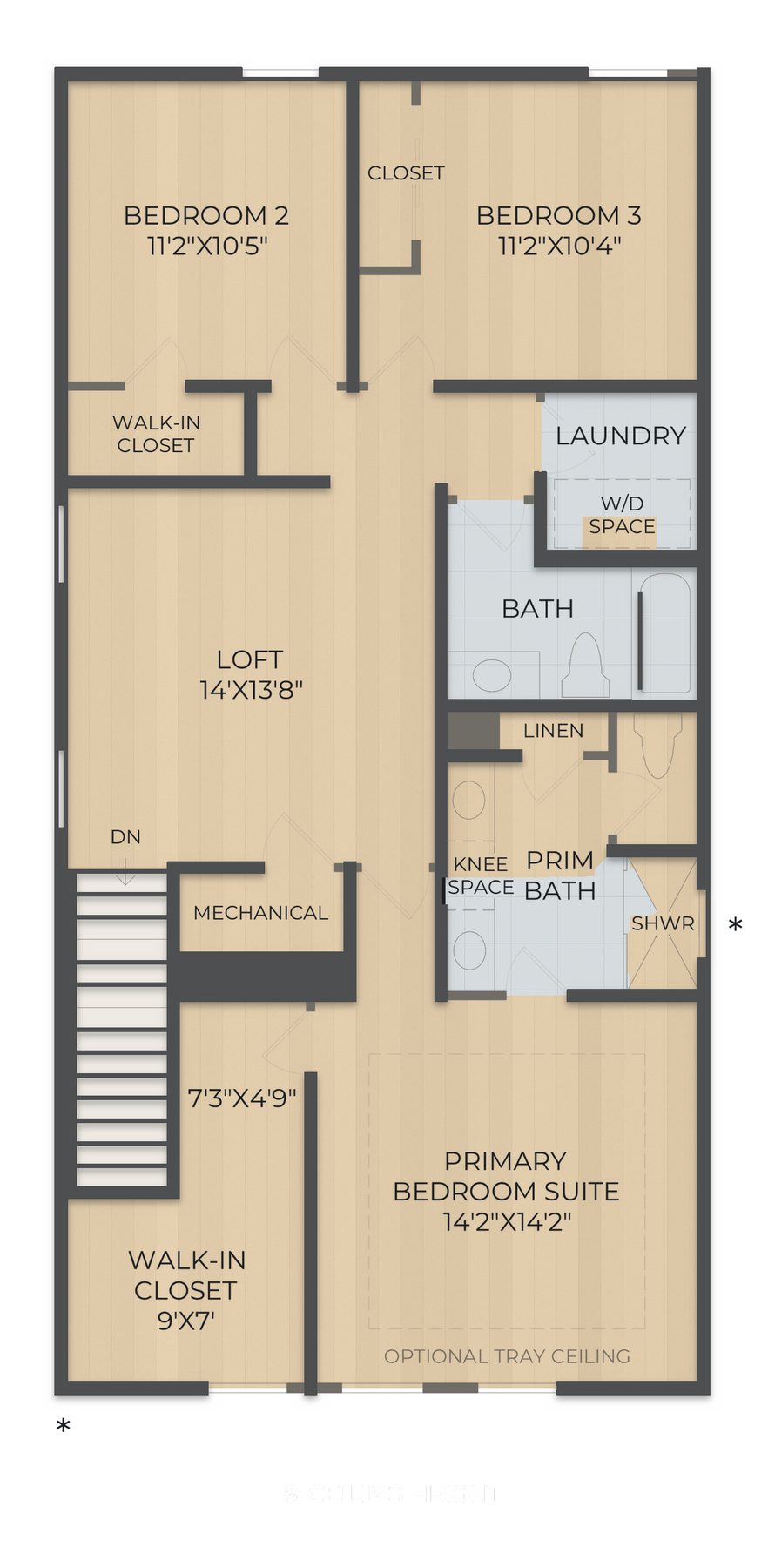 Planta Montpelier · 2º andar