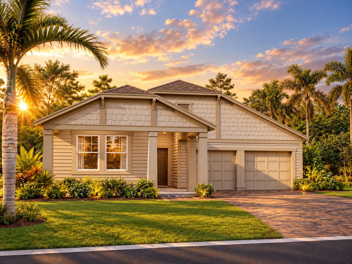 Casa do Trailside com garagem para dois carros