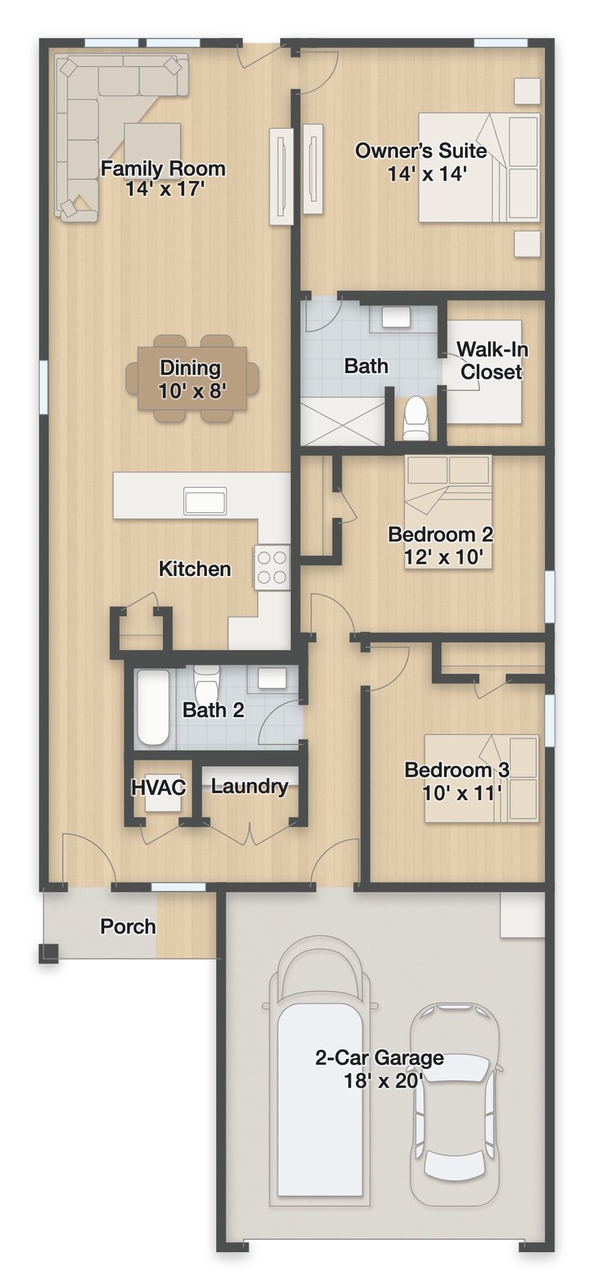 Planta Kitson · 1º andar