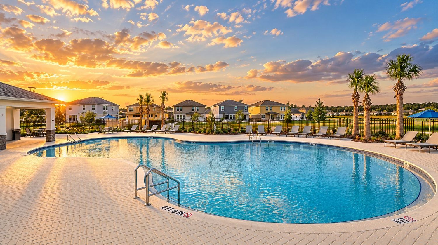 A piscina do Waterstone