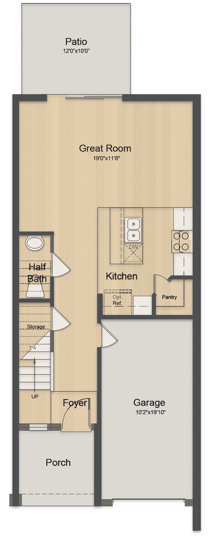 Planta Jasmine · 1º andar