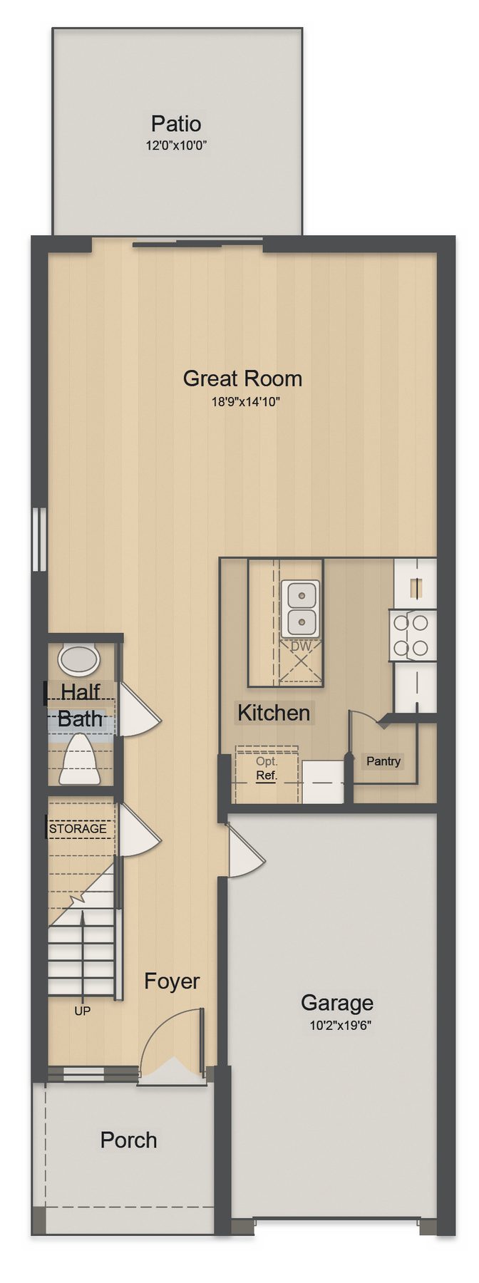Planta Marigold · 1º andar