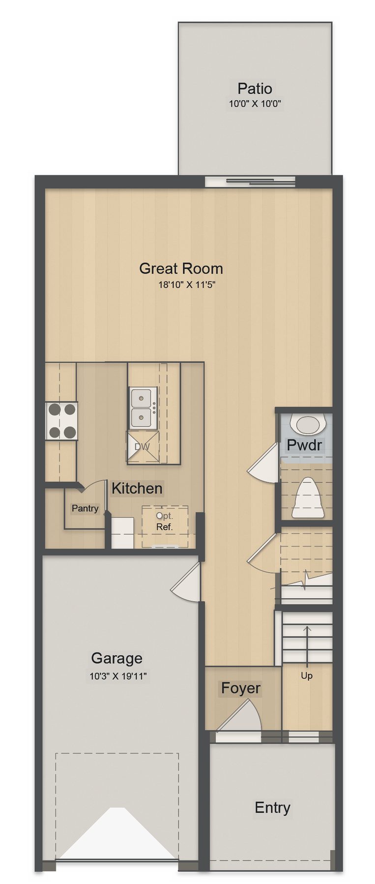 Planta Osprey · 1º andar